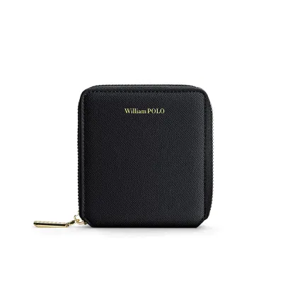 GRACEFUL GRAZE BLACK MINI WALLET